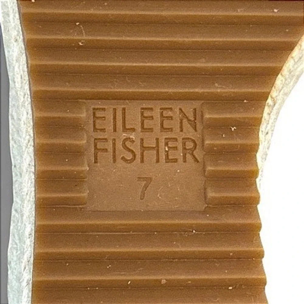 Eileen Fisher Leather Espadrille Wedges